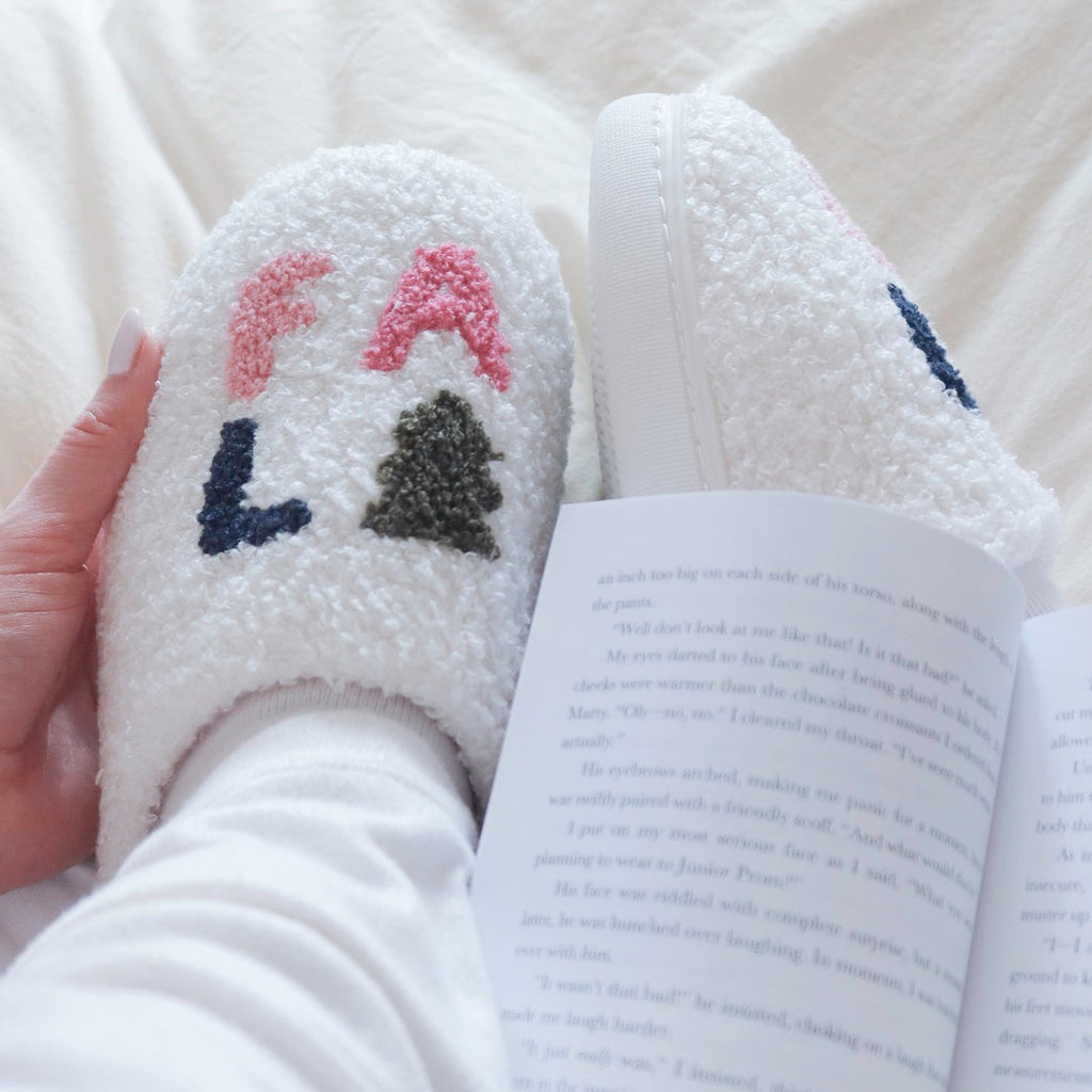 Falalala Christmas Slippers